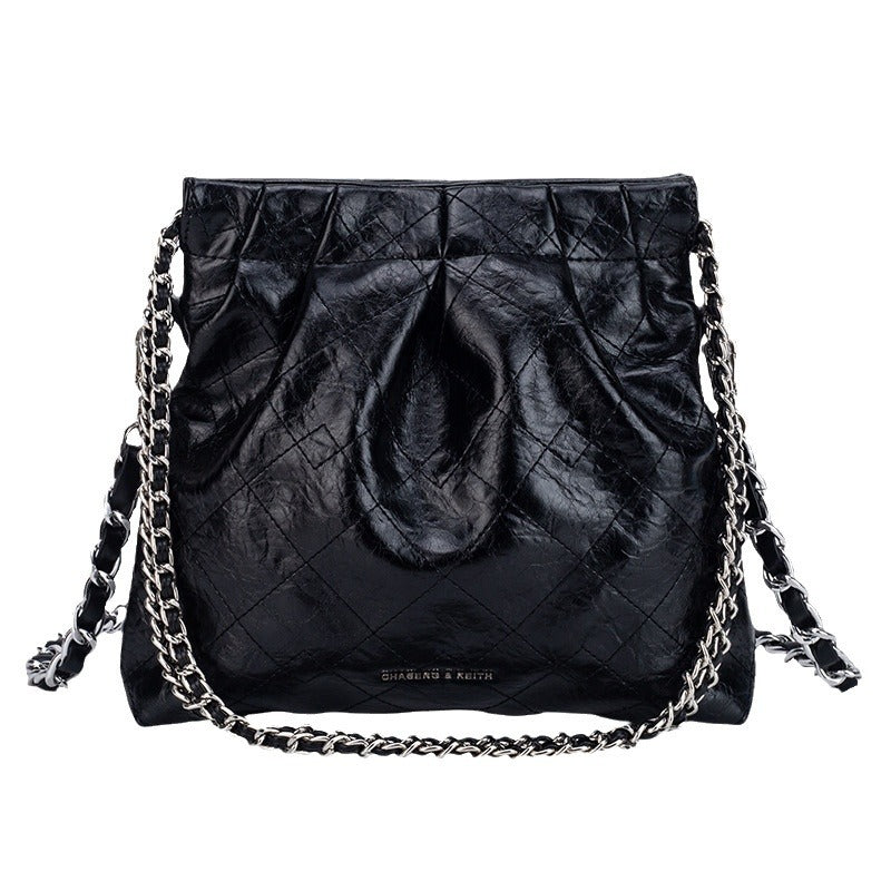 Women's High-grade Exquisite Stray Spring Underarm Garbage Shoulder Bags