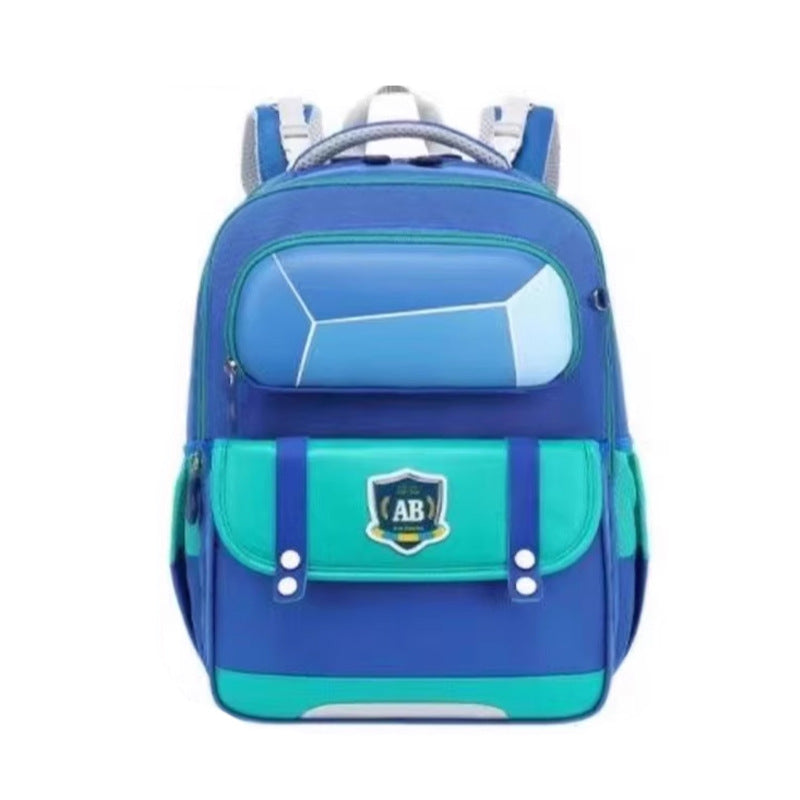 Children's Deli Bear Grade Spine Protection Lightweight Elementary School Students' Schoolbags