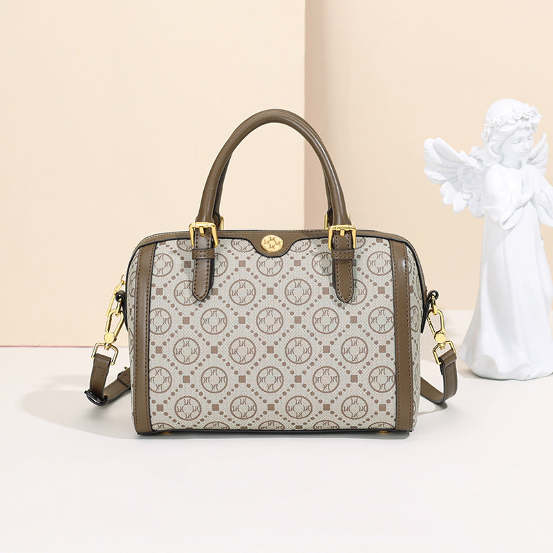 Women's Retro Presbyopic Boston Fashion Graceful Handbags