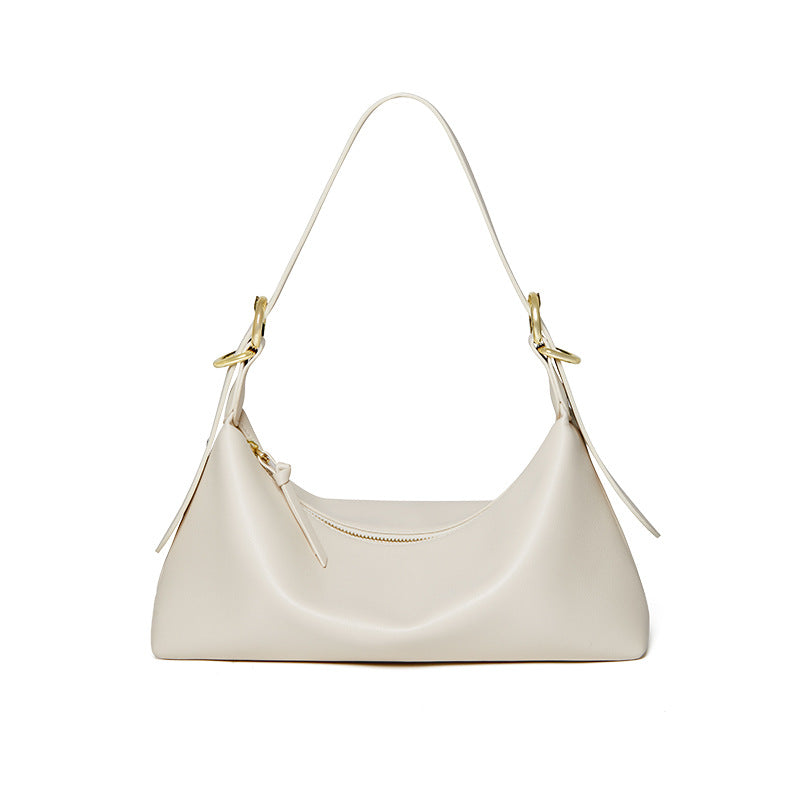 Women's Underarm Summer Niche High-grade Baguette Genuine Shoulder Bags