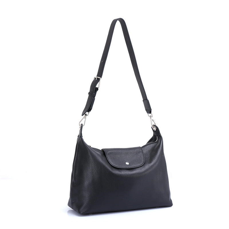 Women's High-grade Underarm Oblique Fashion Large Capacity Dumpling Tote Bags