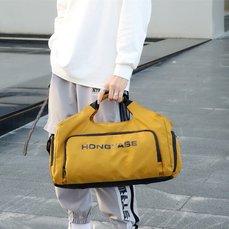 Women's Capacity Fashion Portable Fitness Dry Wet Travel Bags