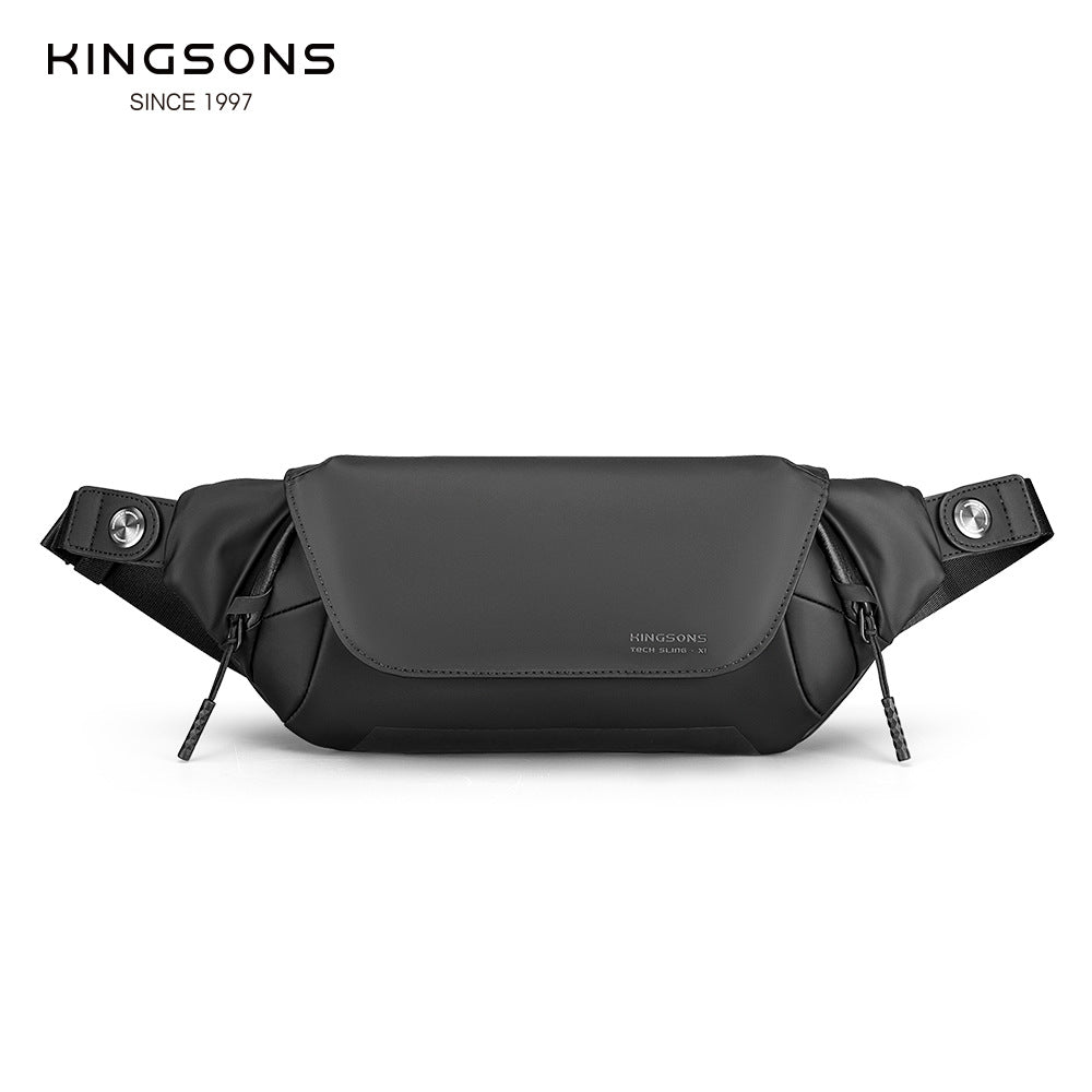 Men's Simple Waterproof Lightweight Street Trendy Mobile Men's Chest Bags