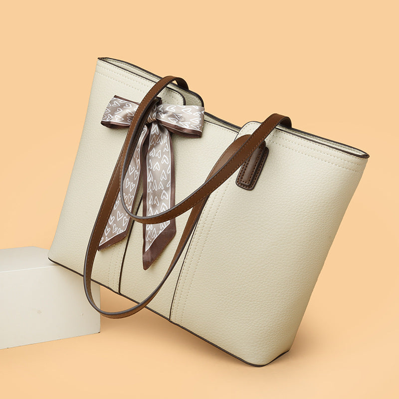 Women's Commute Style Soft Leather Elegant Large Tote Bags