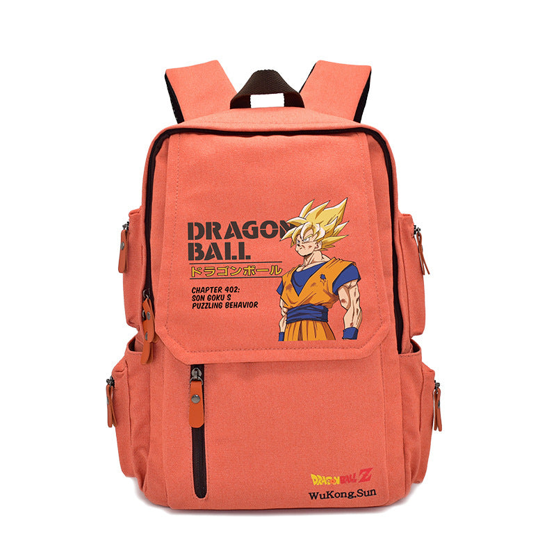 Fire Shadow Totoro One Piece Large Backpacks