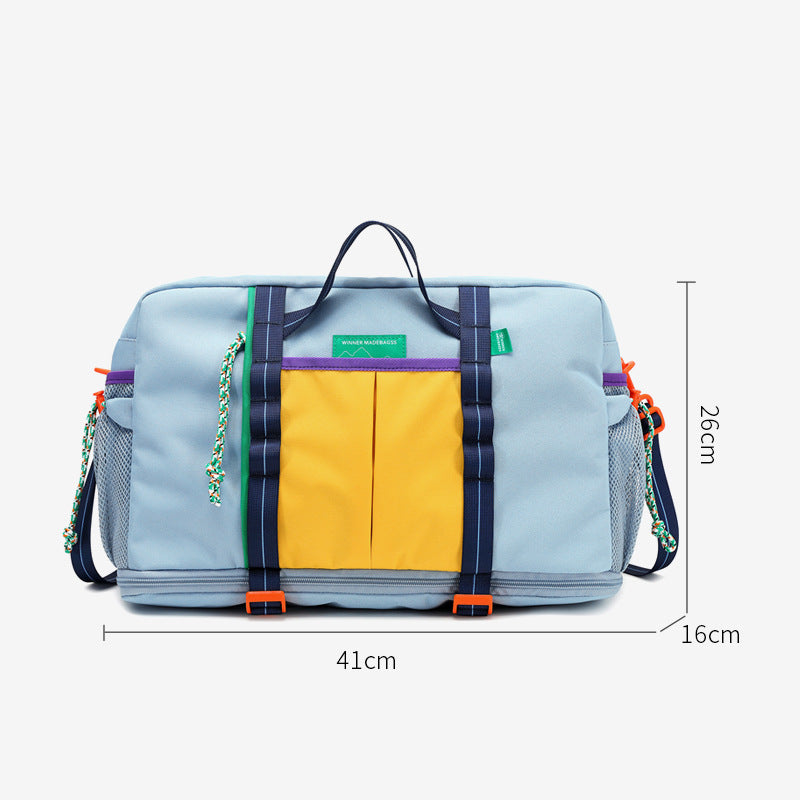 Women's Foldable Large Capacity Business Short Boarding Travel Bags