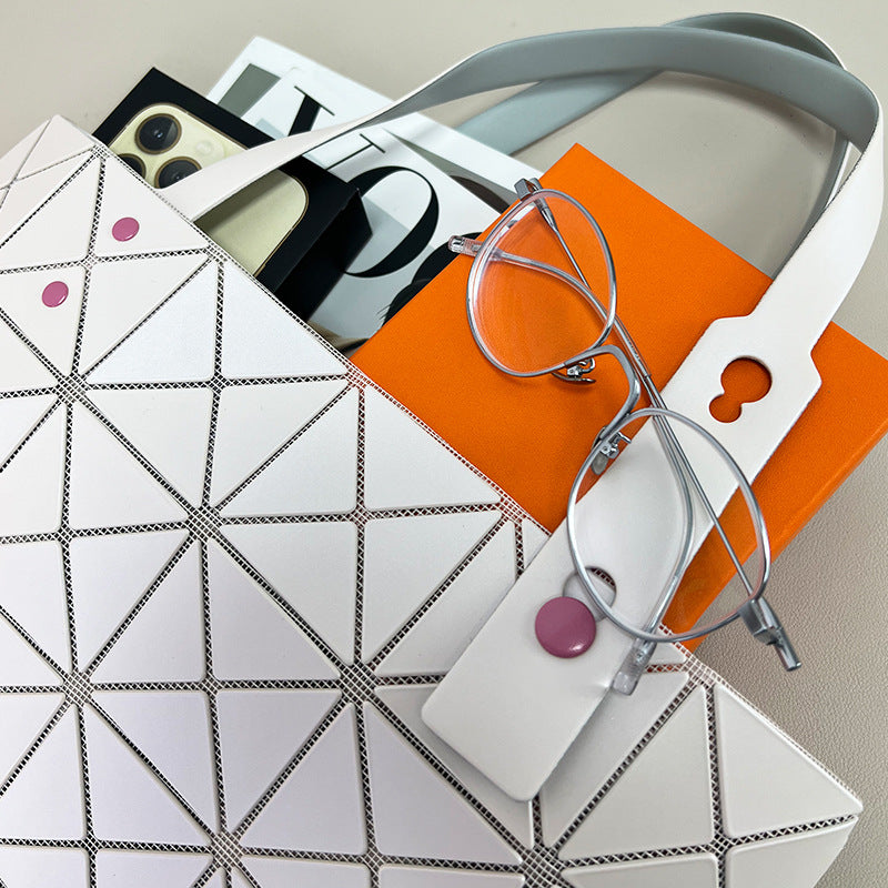 March Limited Order Color Nail Frosted Tote Bags