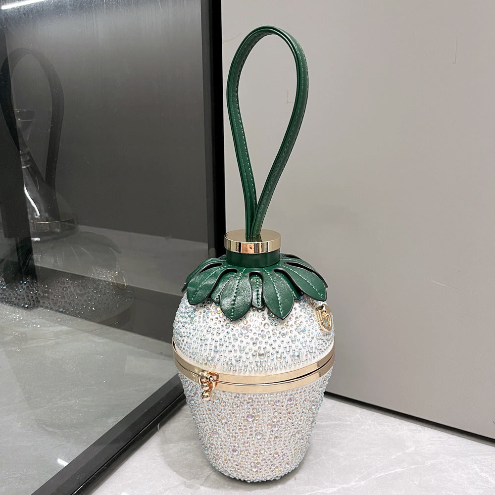 Women's Graceful Comfortable Beautiful Rhinestone Dinner Handbags