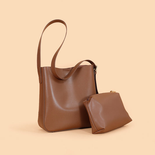Women's Genuine Leather High-grade Exquisite Niche Underarm Bags