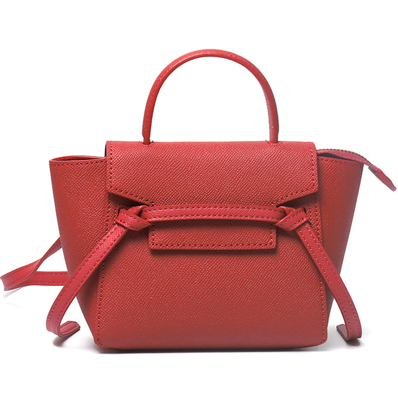 Women's Leather Wen Xi Palm Print Catfish Bags