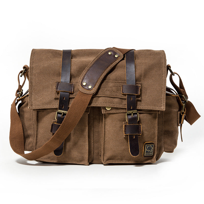 Men's For Postman Fashionable Inch Computer Leisure Men's Messenger Bags