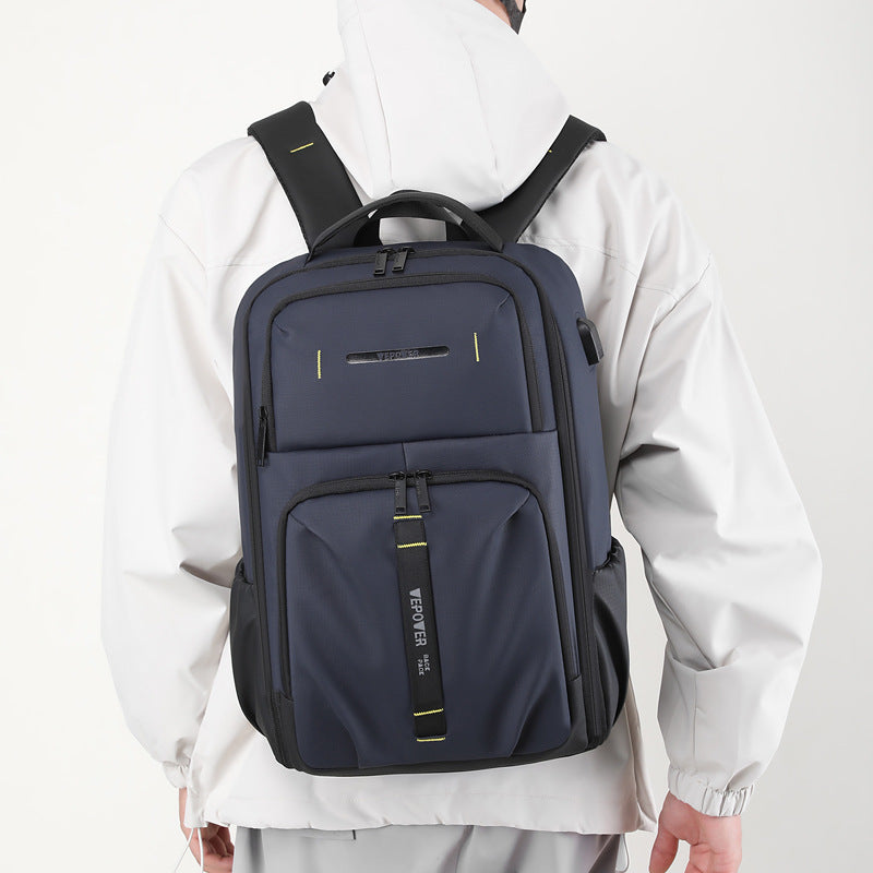 Men's Fashion Business College Line Lightweight Backpacks
