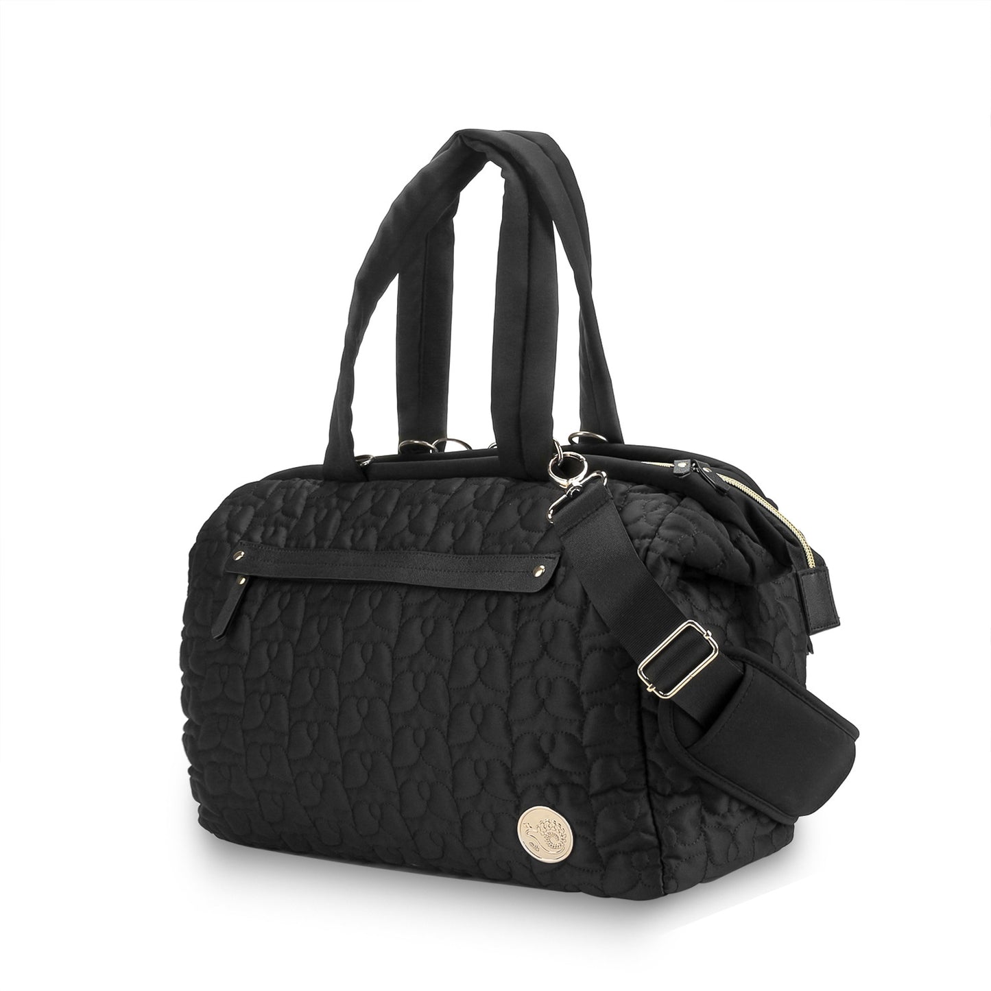 Mummy Quilted Embroidery Pattern Large Capacity Bags
