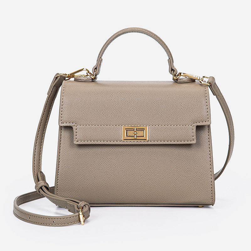 Women's Advanced Texture Mini Kelly Hand Palm Shoulder Bags