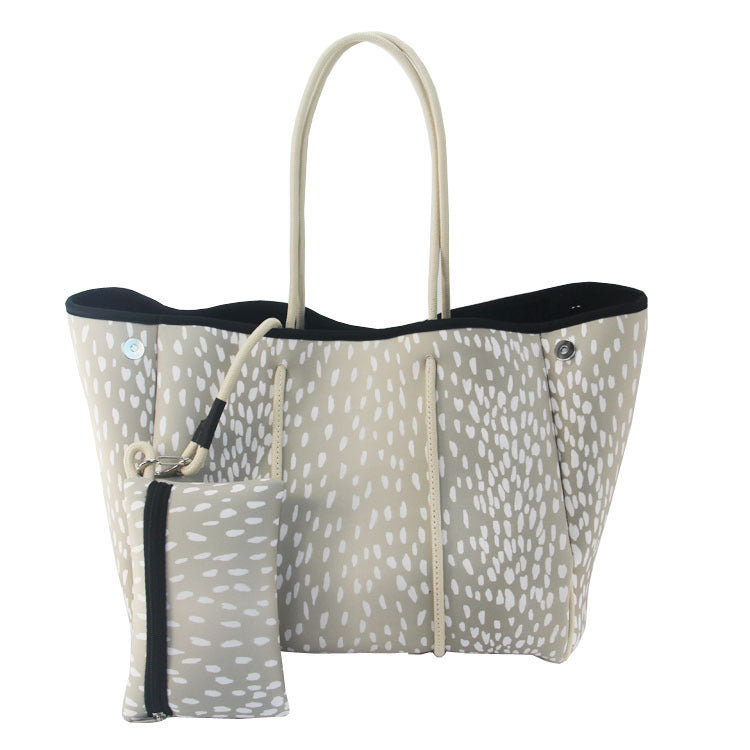 Women's Fashion Neoprene Big Large Beach Travel Bags