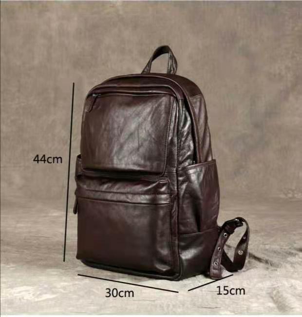 Men's First Layer Imported Cowhide Fashion Trend Bags