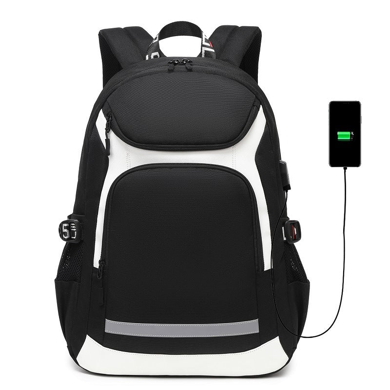 Men's Trendy Large Capacity Printed Medium Backpacks