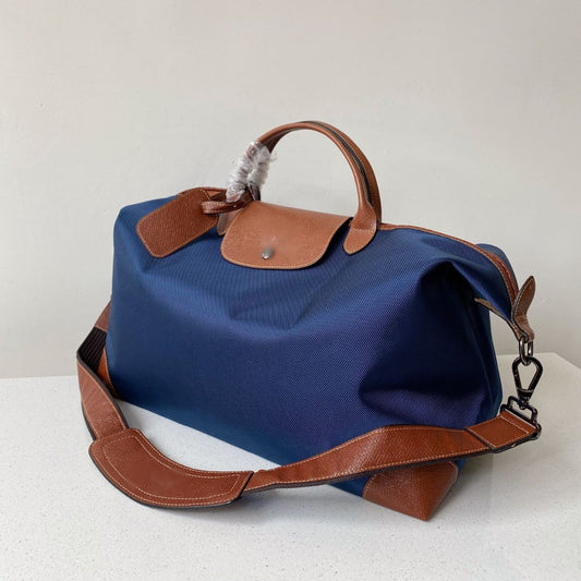 Women's French High Quality Underarm Nylon Large Handbags
