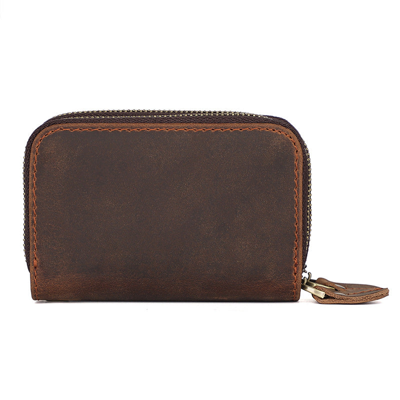 Retro Leather Crazy Horse Car Hand Bags