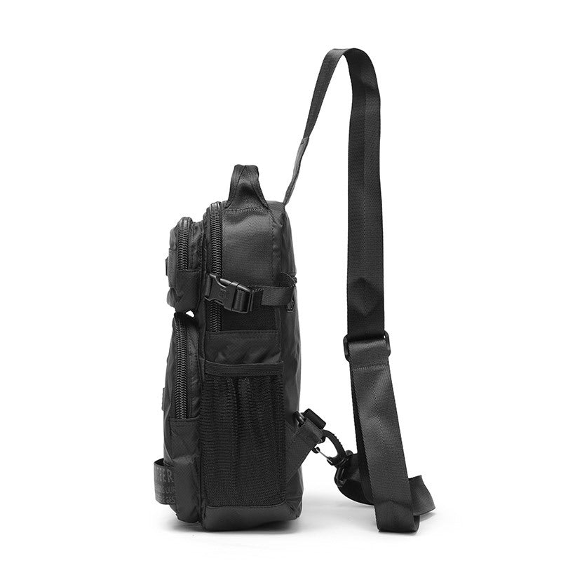 Men's Large Capacity Canvas Oxford Cloth Men's Chest Bags