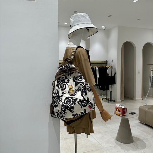 Women's Trendy Fashion Oxford Cloth Large Capacity Backpacks