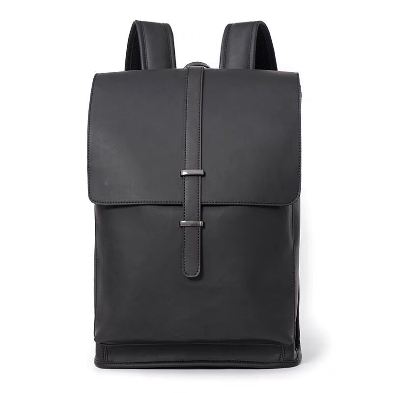 Men's Korean Style Leather Fashion Trendy Retro Backpacks