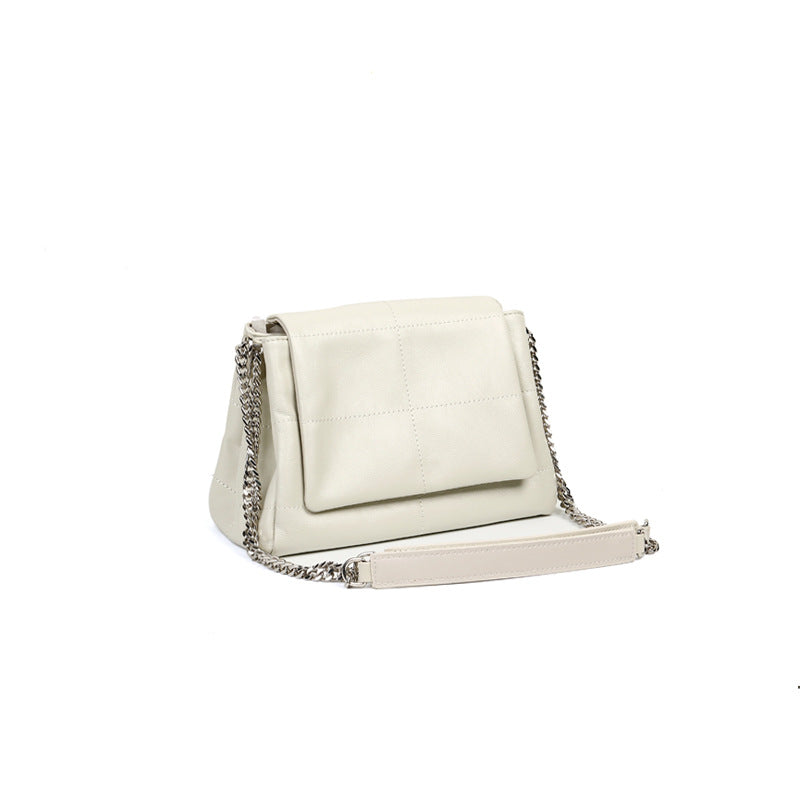 Women's Simple Fashion Korean Style Rhombus Chain Shoulder Bags