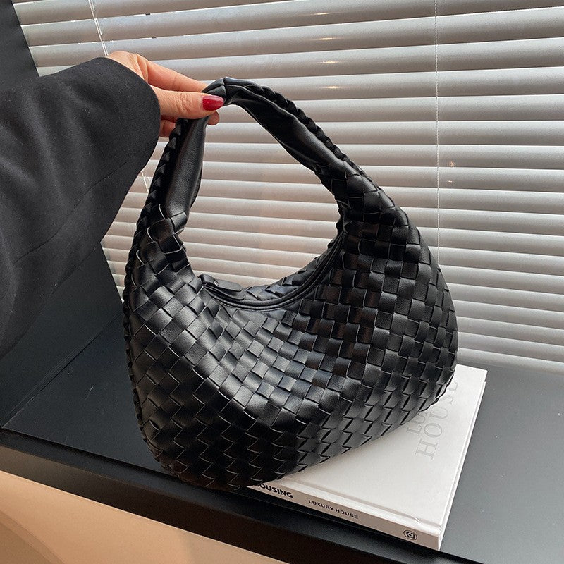 Women's Style Fashion Hand-woven Large Capacity Simple Shoulder Bags