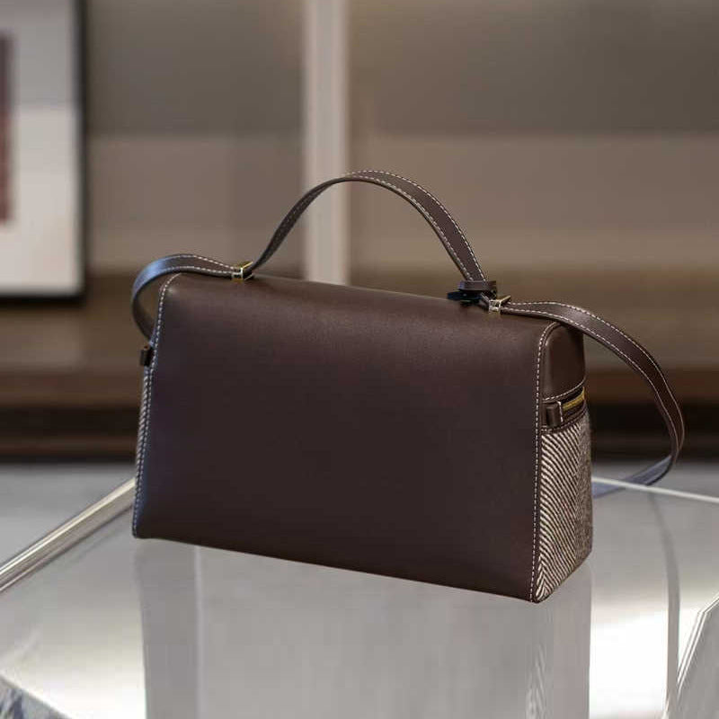 Women's Italy Lunch Box Fashion Underarm Shoulder Bags