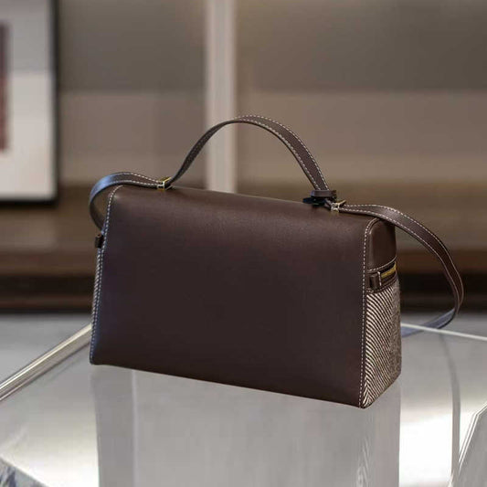Women's Italy Lunch Box Fashion Underarm Shoulder Bags