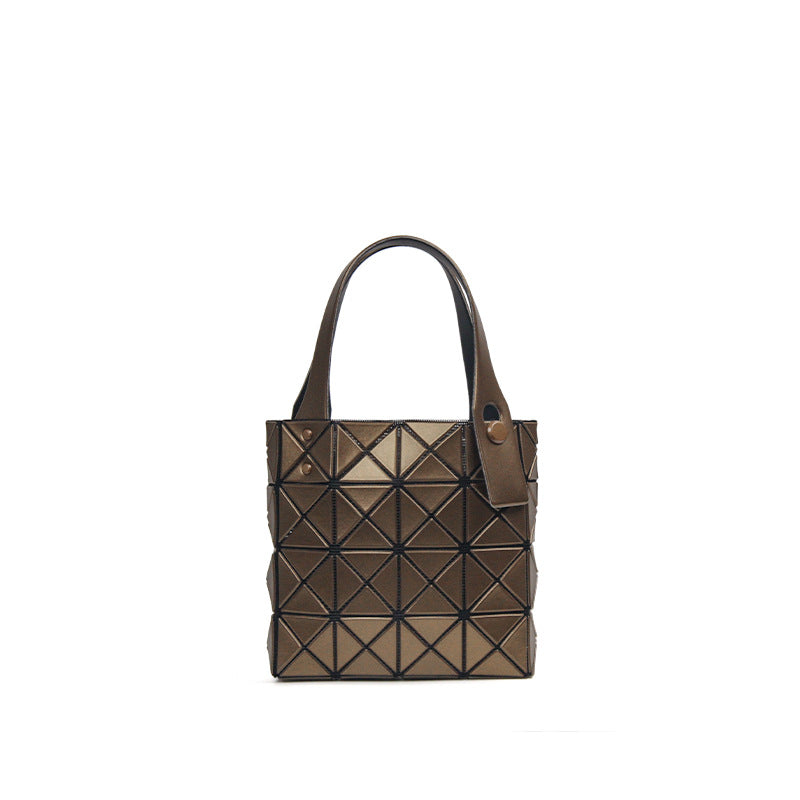 Women's Mini Box Nail Frosted Geometric Diamond Handbags
