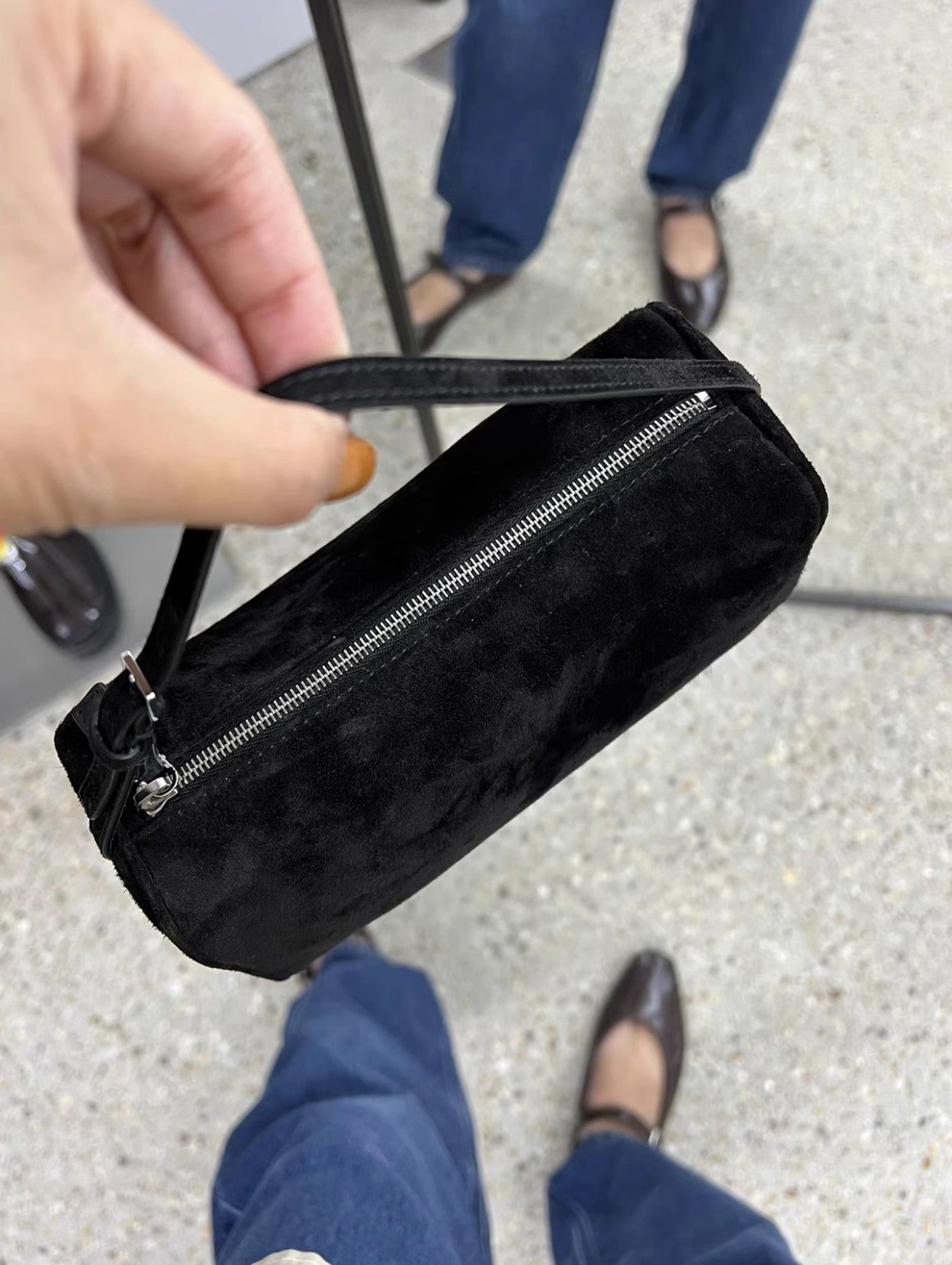 Pencil Female Kendall Underarm Cowhide Hand Fashion Bags