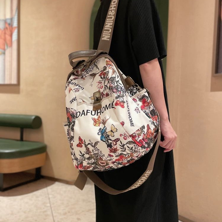 Women's Western Style Convenient Fashion Oxford Cloth Backpacks