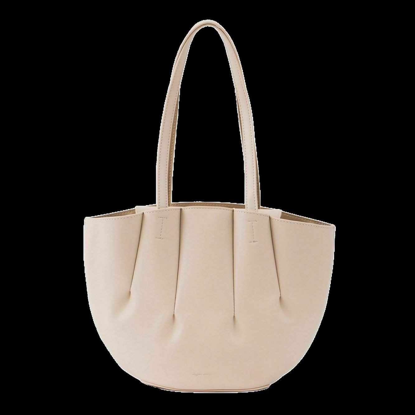 Women's Cool Trendy Leather Shell Underarm Tote Bags