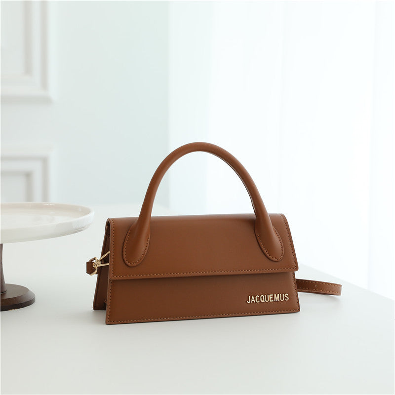 Classy Design France Fashion Flip Textured Small Square Bags