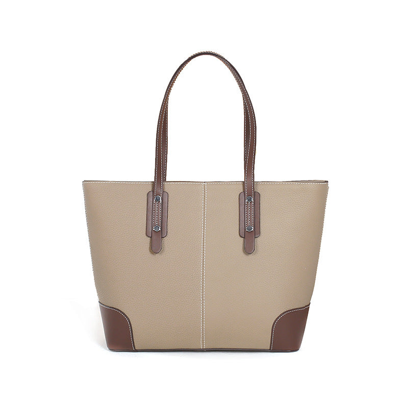 Women's Genuine Leather Large Capacity Female Versatile Shoulder Bags