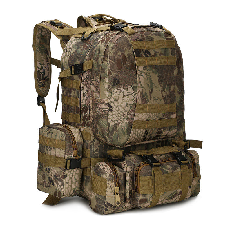 Men's Traveling Oxford Cloth Army Hiking Combination Backpacks