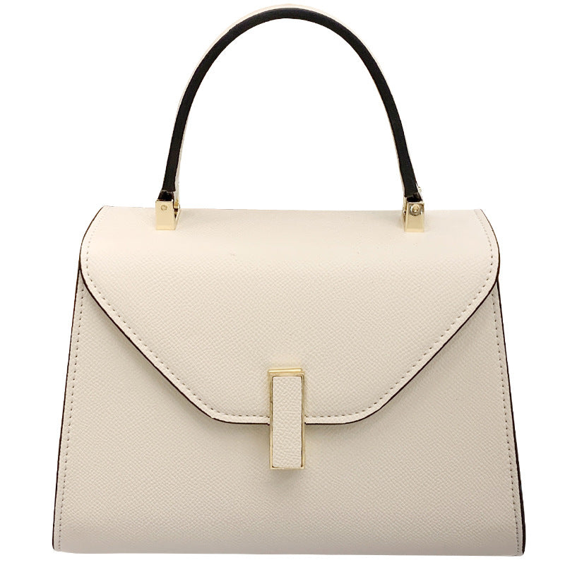 Women's Genuine Leather Kelly Texture Niche Fashion Shoulder Bags