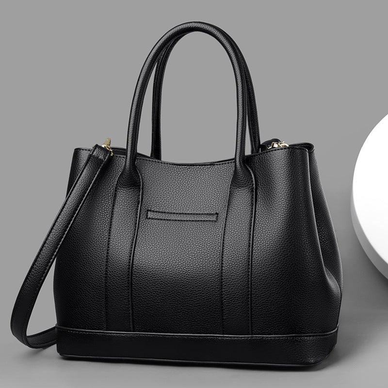 Women's Korean Style Fashion Mom Commuter Large Shoulder Bags