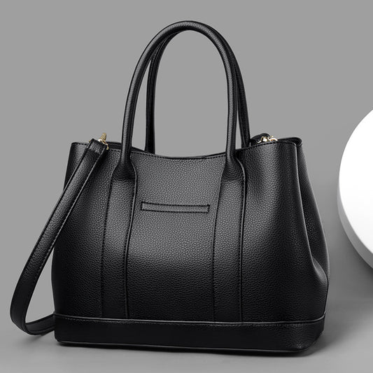 Women's Korean Style Fashion Mom Commuter Large Shoulder Bags