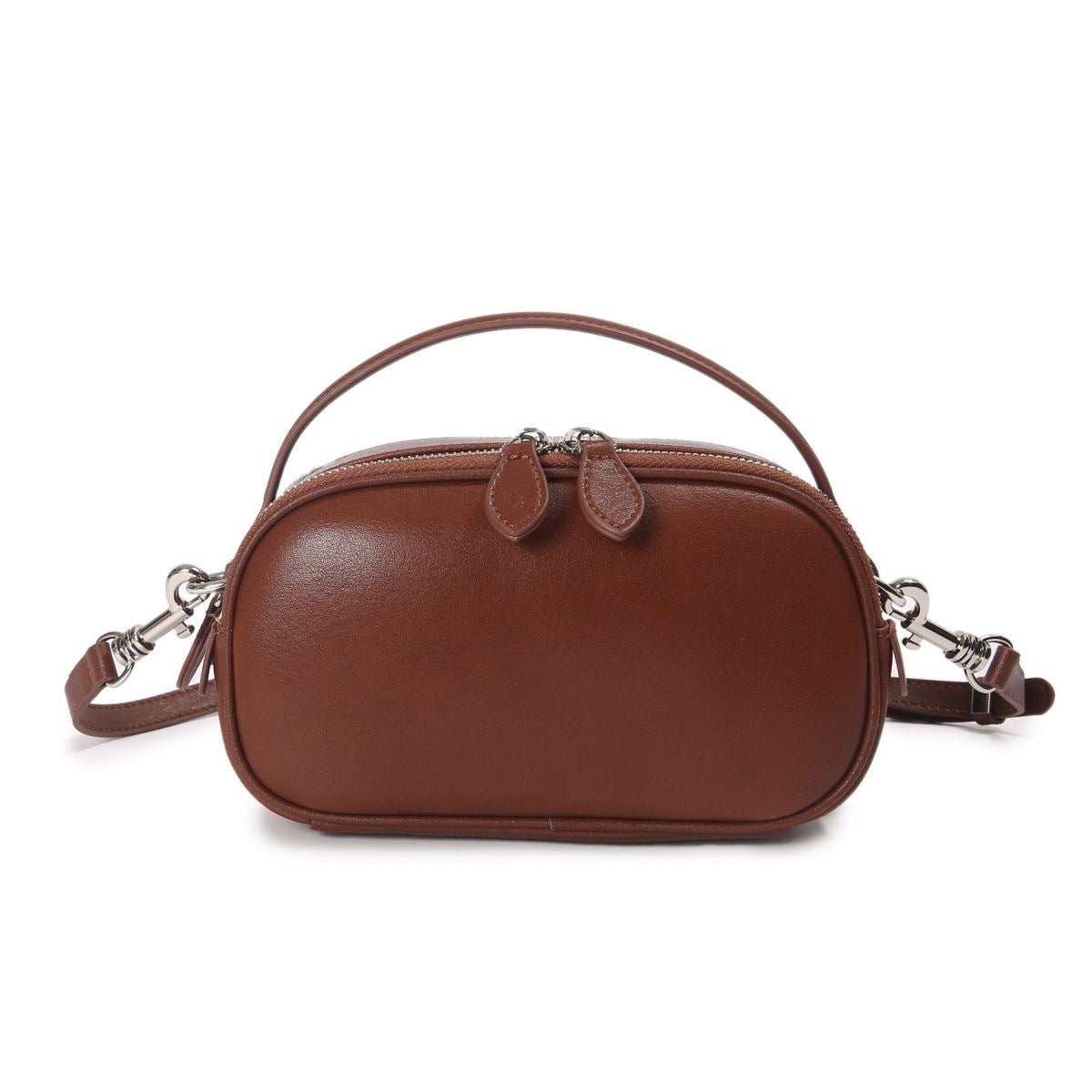 Attractive Women's Genuine Leather Fashion Portable Handbags