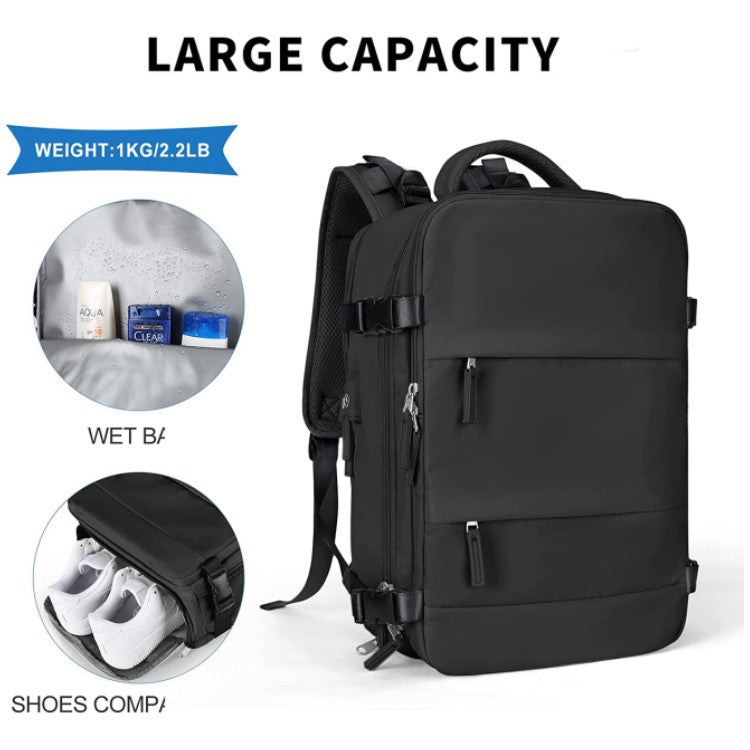Men's Large Capacity Waterproof Stylish Portable Business Laptop Bags