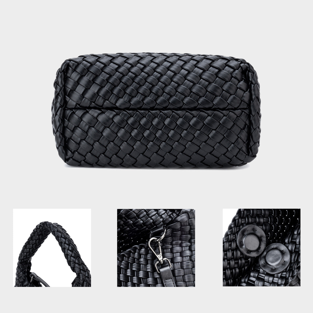 High Quality Texture Hand-woven Vegetable Basket Bucket Bags