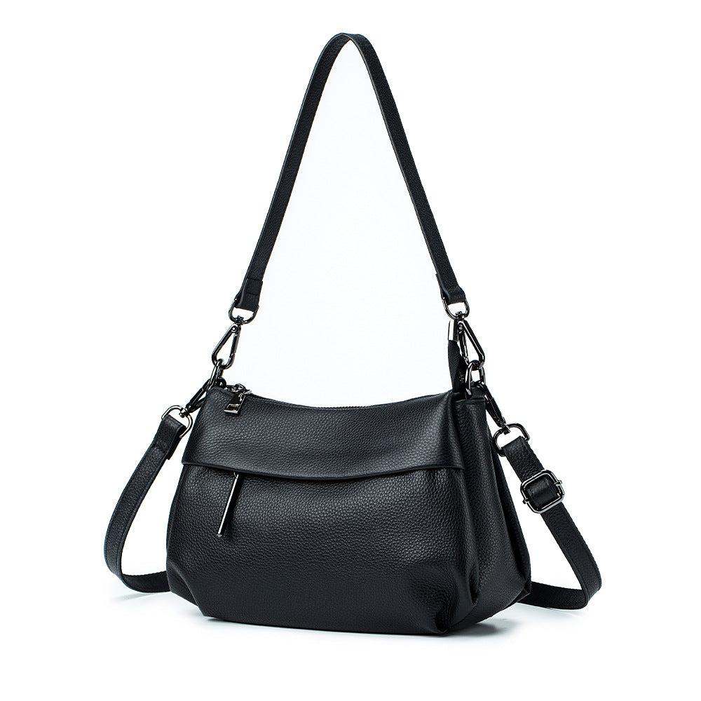 Women's Genuine Leather Fashion First Layer Cowhide Crossbody Bags