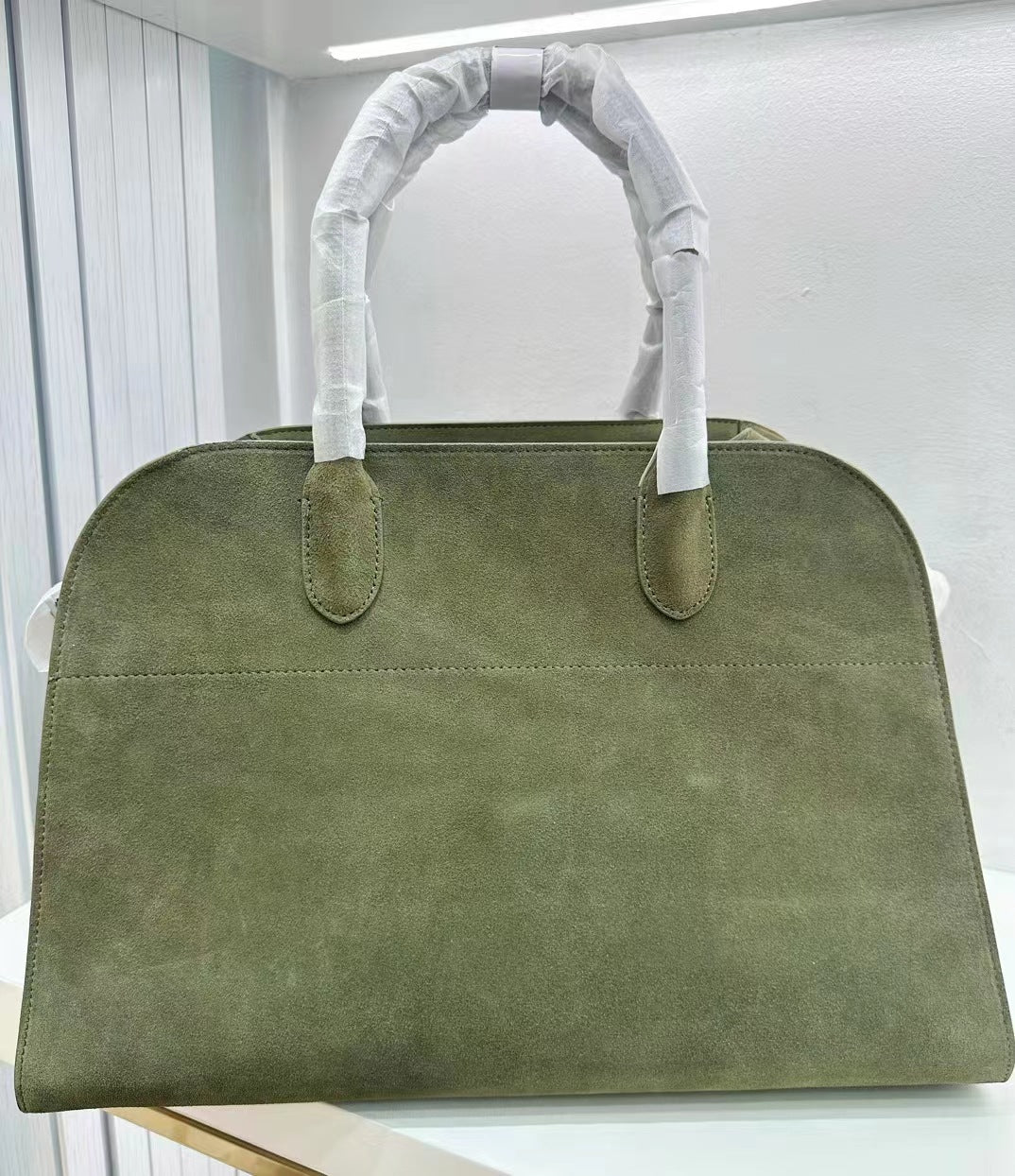 Cowhide Frosted Niche Large Capacity Color Bucket Bags