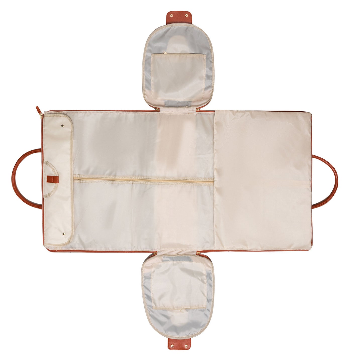 Women's Classic Portable Folding Clothing Side Luggage