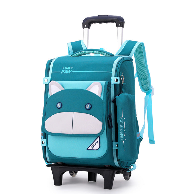 Women's & Men's & Natural Fish Primary Grade Printing Elementary School Students' Schoolbags