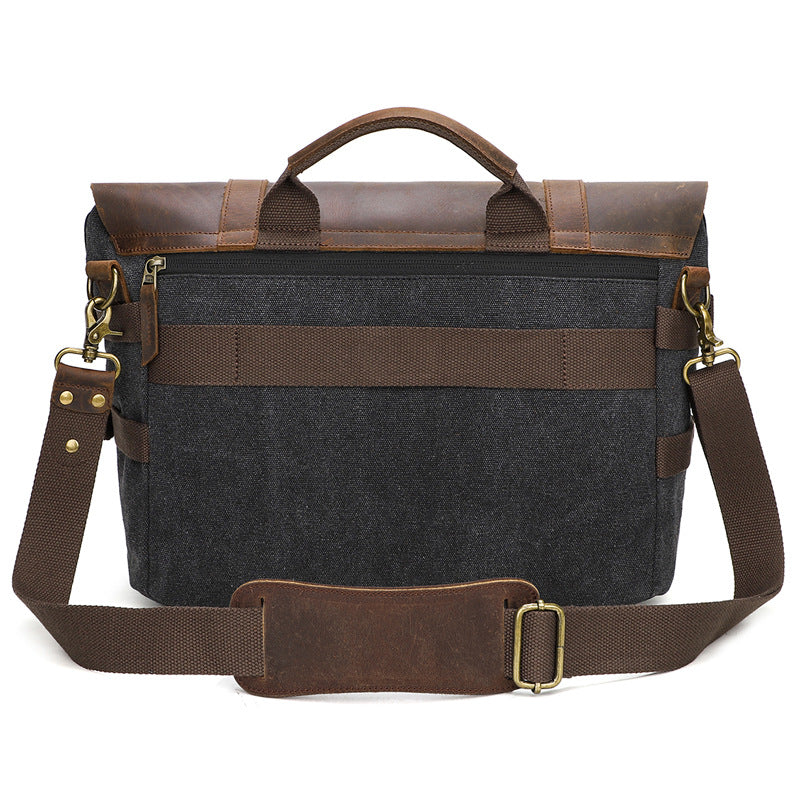 Unique Men's Elegant Canvas Vintage Computer Bags