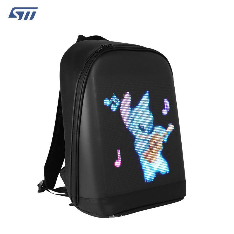 Fashion Smart Advertising Business Waterproof Display Backpacks