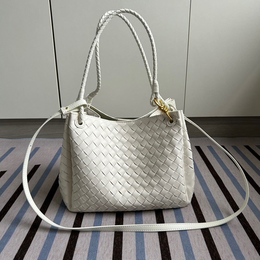 Woven Parachute Large Capacity Commuter Open Shoulder Bags